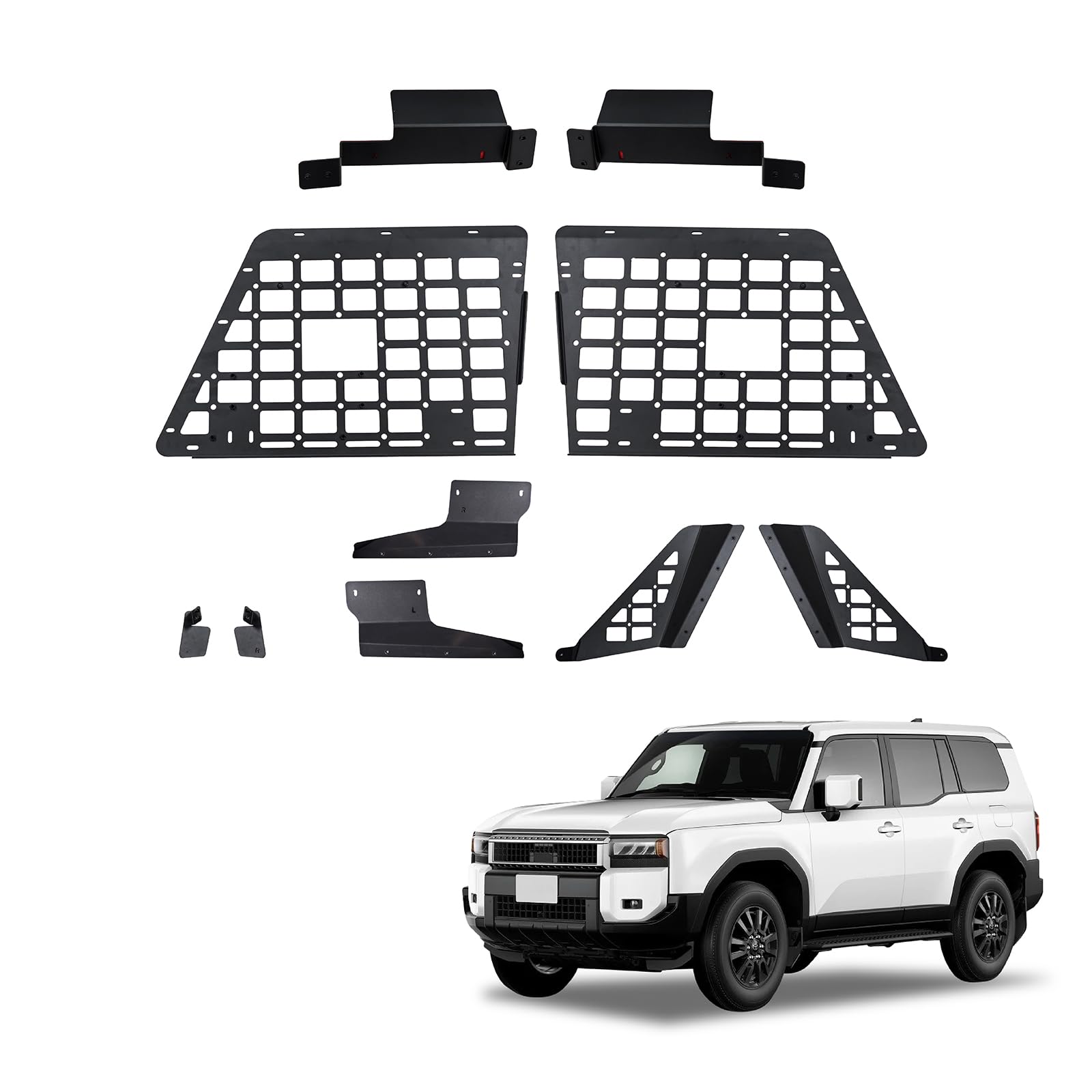 棚 楽天市場】ランクル250 リアラック 車内用ラック 収納用 棚